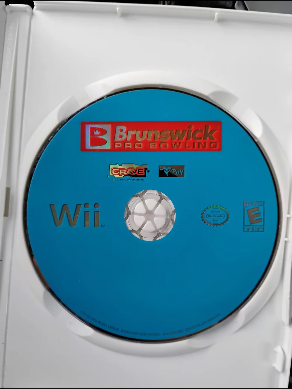 Brunswick Pro Bowling (Wii) - White & Blue